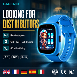 LAGENIO Global Agent 4G Square Children Smart Watch SIM Card Video Call