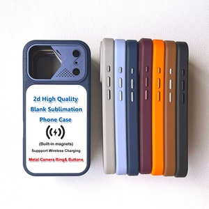 Sublimation Phone Case Blanks 2D Heat Press Magnetic Tough Phone Cover