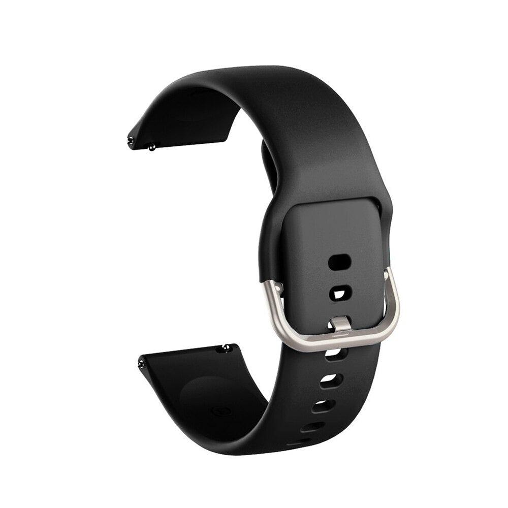 Premium silicone quick release watch band